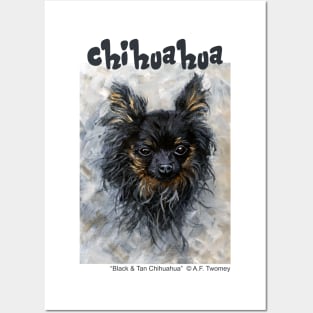 Black & Tan Chihuahua Posters and Art